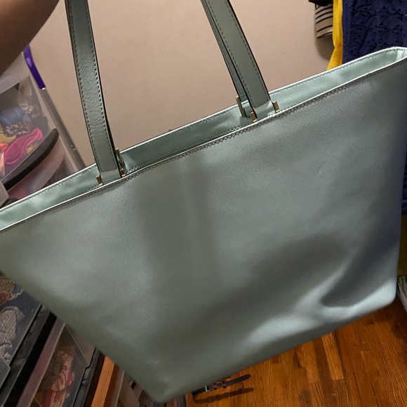 Kate Spade Large Light Blue Tote - Picture 2 of 4